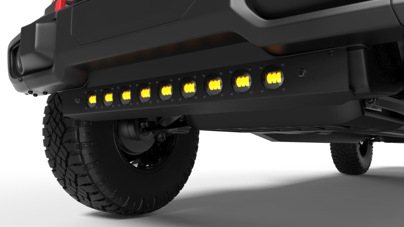 Jeep Wrangler JL Skid Plate - ORACLE Lighting - Integrated LED Emitters - Yellow - `19-`27